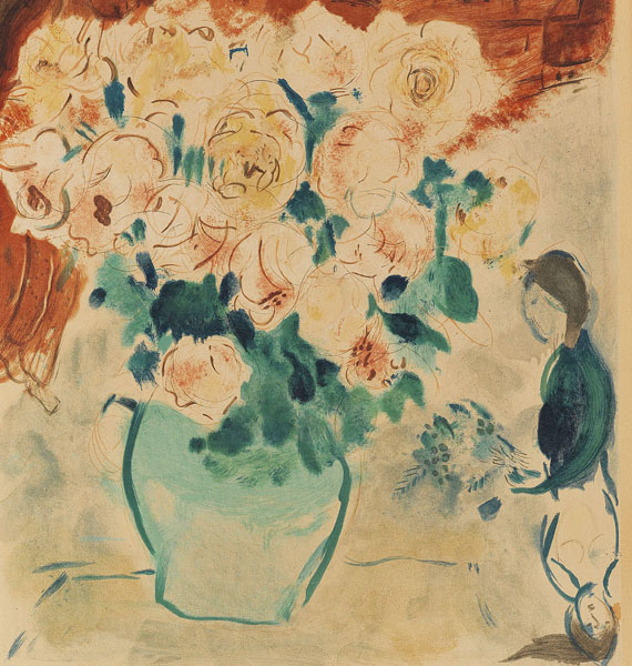 Marc Chagall - Le Bouquet - 