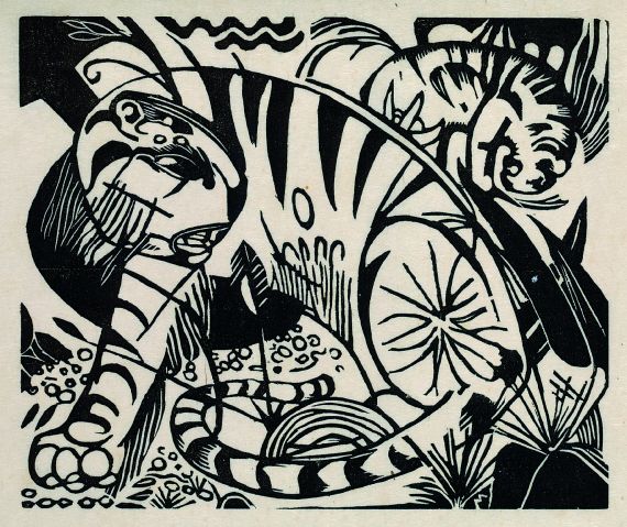 Franz Marc - Tiger