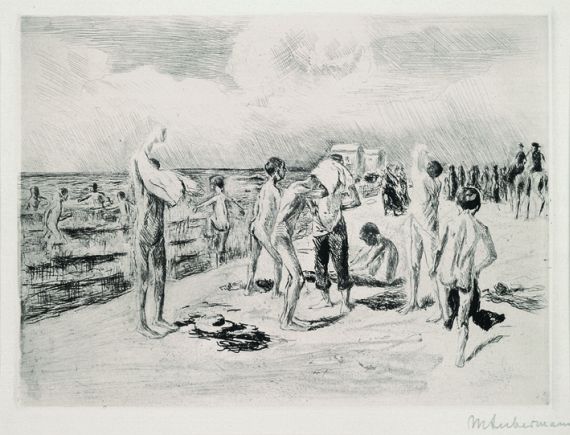 Max Liebermann - Badende Knaben