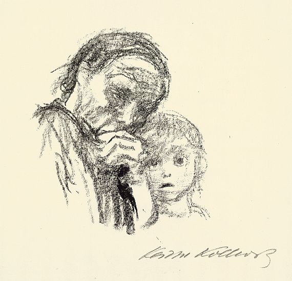 Käthe Kollwitz - Mutter und Kind (II.Fassung)
