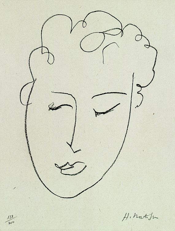 Henri Matisse - Visage