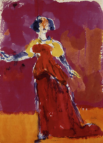 Emil Nolde - Diseuse