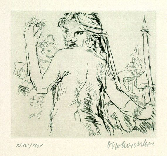 Oskar Kokoschka - Penthesilea