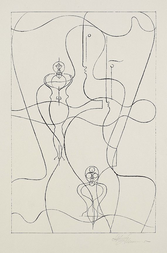 Oskar Schlemmer - Figurenplan