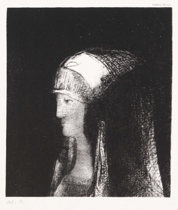 Odilon Redon - Druidesse