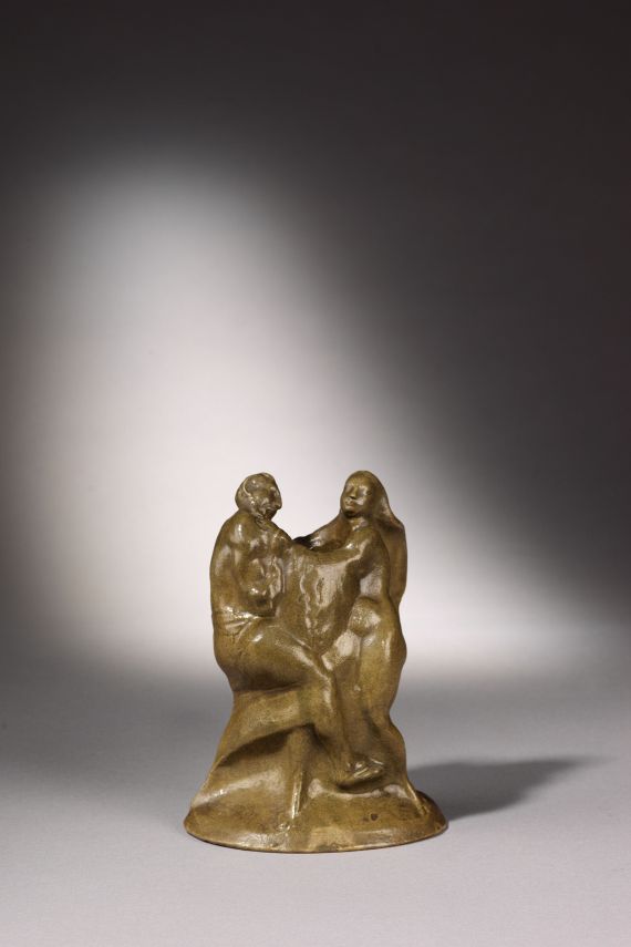 Ernst Barlach - Faun und Nymphe (Tanzendes Paar)