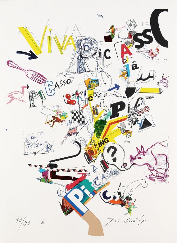 Mappenwerk - Hommage à Picasso