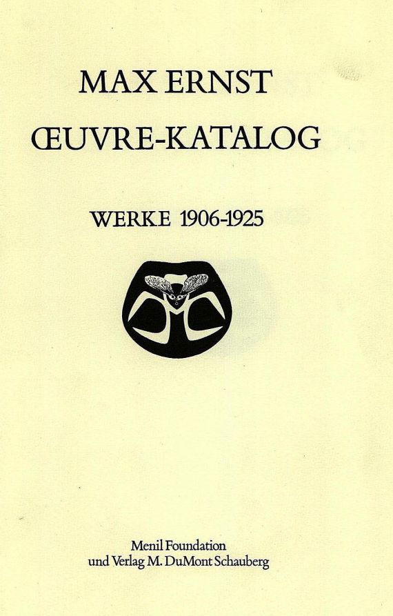 Max Ernst - Spies, W., WVZ Max Ernst, zus. 5 Bde.