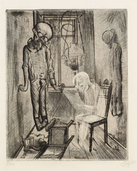 Otto Dix - Der Selbstmörder (Erhängter)