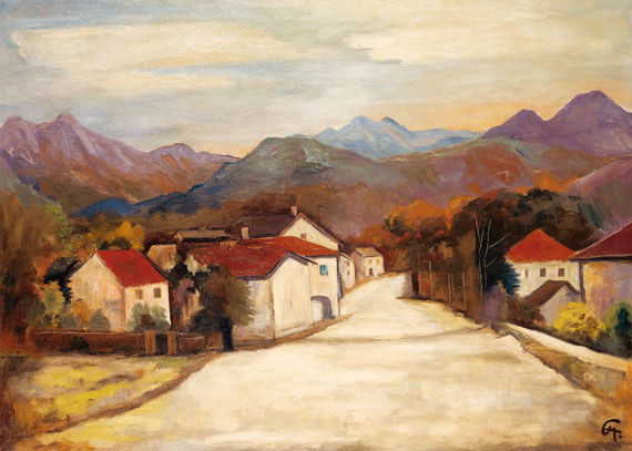 Karl Hofer - Tessiner Landschaft