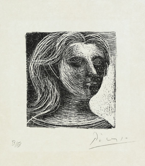 Pablo Picasso - Tête de Femme