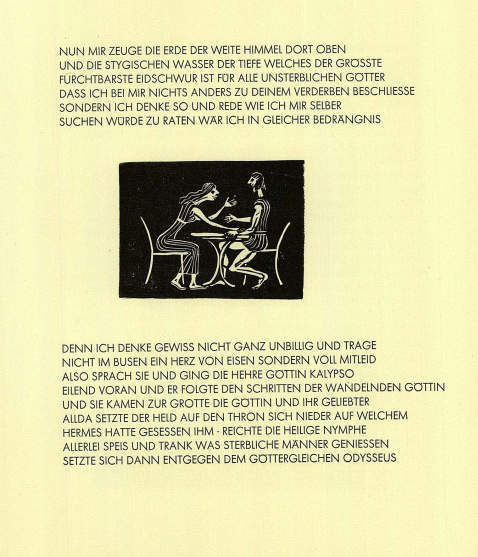 Gerhard Marcks - Fuenf Gesänge der Odyssee. 1963