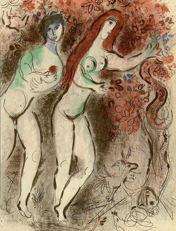 Marc Chagall - Dessins pour la bible.