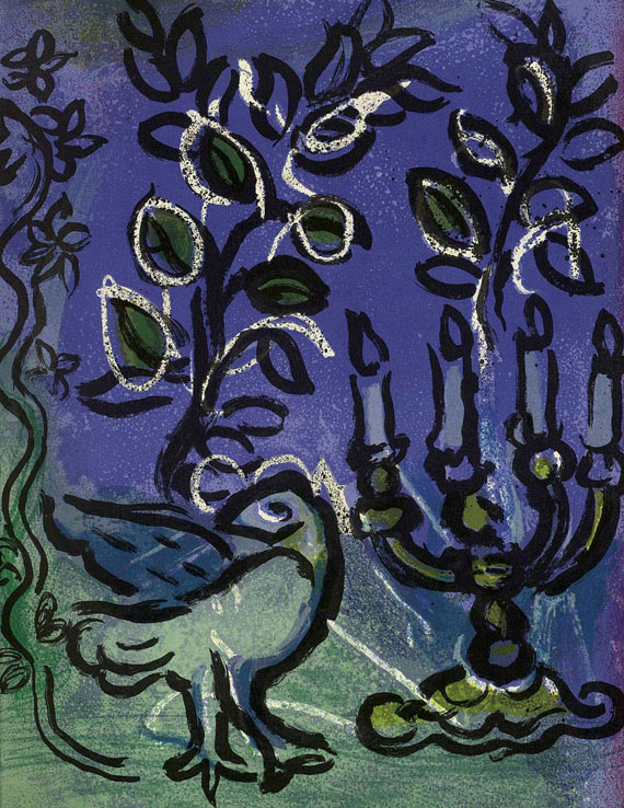 Marc Chagall - Glasmalereien für Jerusalem. 1962