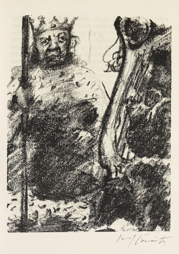 Lovis Corinth - Saul und David. 1923.
