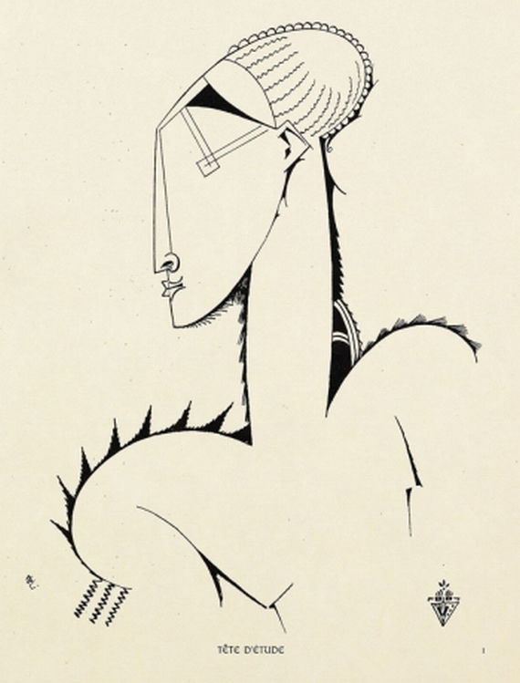 A. de Sousa Cardoso - XX Dessins. 1912.