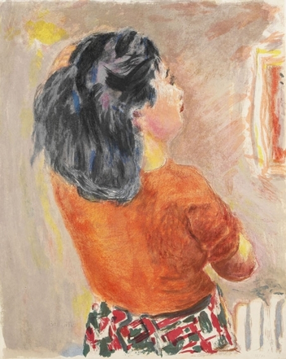 Pierre Bonnard - Jeune fille vue de dos