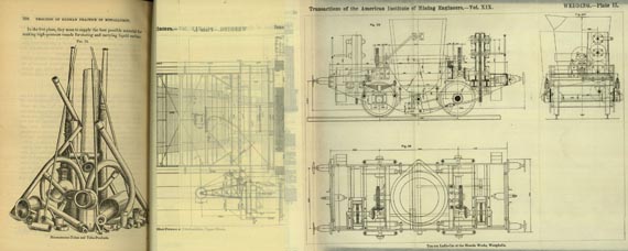 Adt, H. E. - D0 92,136,137,337,141,346,345: 7 englischspr. Werke Bergbau/Metallverarbeitung, 1890-1960