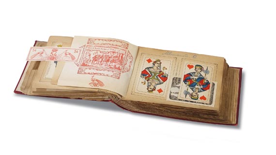 Spiele - Kartenmusterbuch. 1900