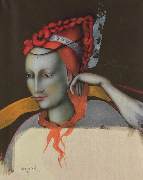 Paul Wunderlich - Diana, nach école de Fontainebleau