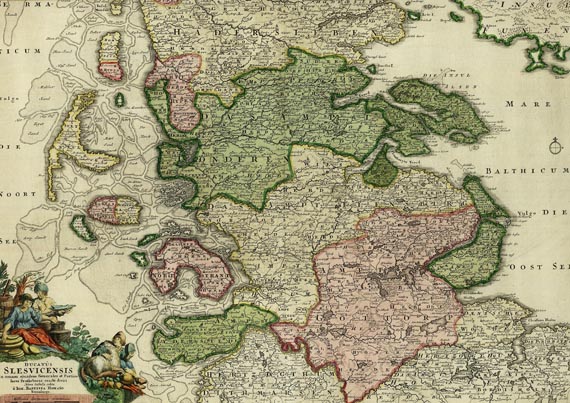 Schleswig-Holstein - Ducatus Slesvicensis ... nova tabula.