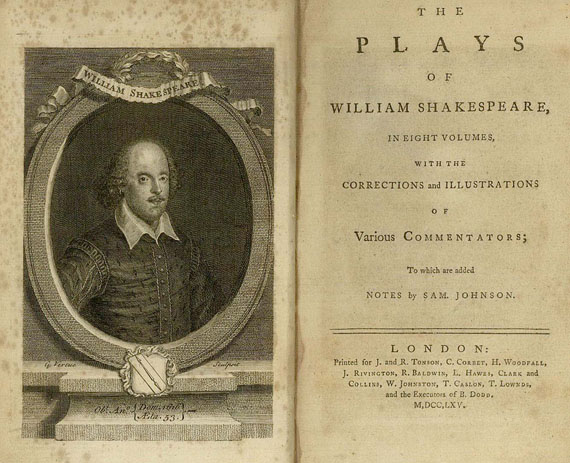 William Shakespeare - The Plays of..., 8 Bde. 1765. [142]