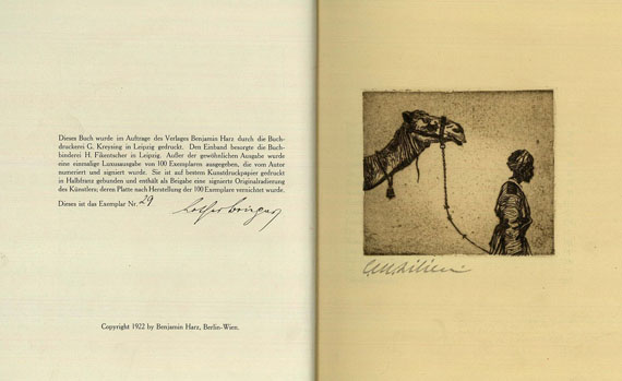 Ephraim Moses Lilien - Lilien eine künstlerische Entwicklung, 1922. [170]