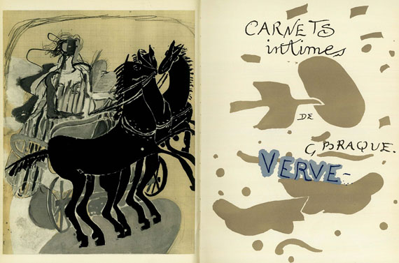 Georges Braque - Verve 31/32. 1955