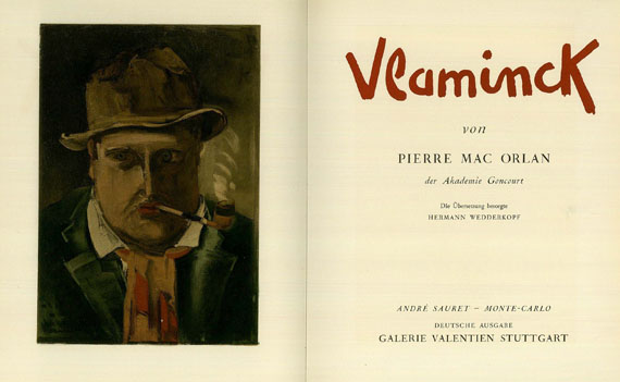 Maurice de Vlaminck - Mac Orlan, P., Vlaminck. 1958