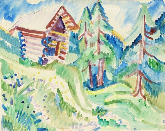 Ernst Ludwig Kirchner - Staffelalp