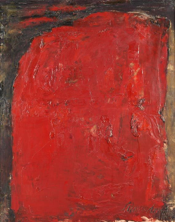 Ohne Titel (Rot), 1961