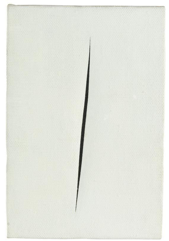 Lucio Fontana - Concetto Spaziale - 