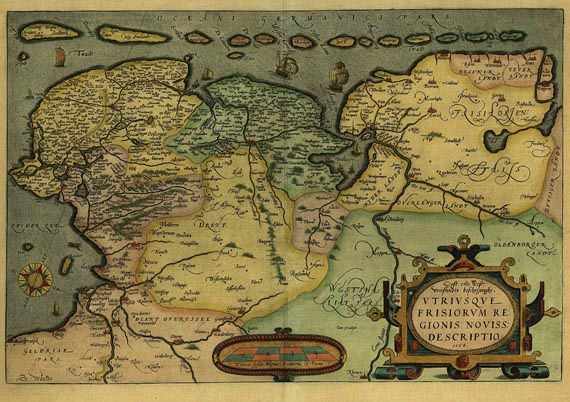 Niederlande - Oost ende West Vrieslandte ...1568.