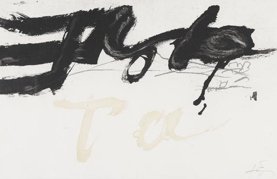 Antoni Tàpies - Frémont, Équation. 1987