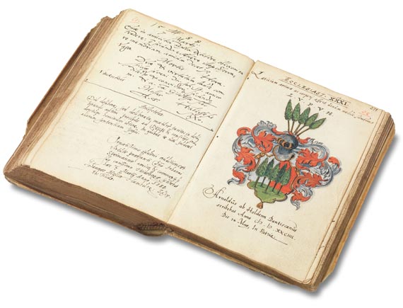 Album amicorum - Stammbuch des Johann Speimann. 1585.