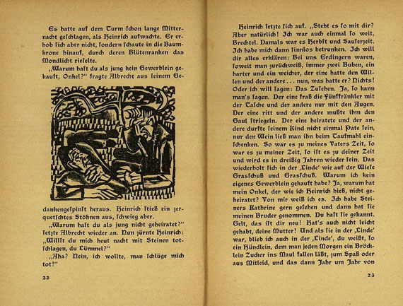 Ernst Ludwig Kirchner - Boßhart, J., Neben der Heerstraße, 1923.