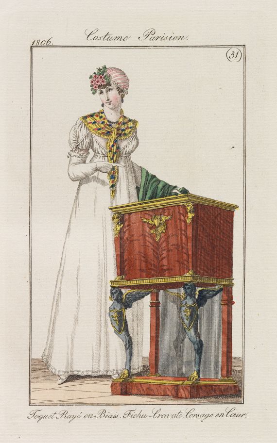 Journal des dames et de modes - Journal des dames et de mode, 20 Hefte, 1806.