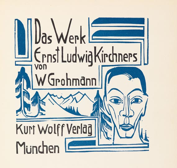 Ernst Ludwig Kirchner - Grohmann, Will, Das Werk E. L. Kirchners, 1926.