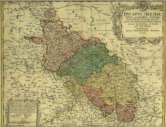 Polen - 3 Bll. Schlesien. Dabei: 1 Bl. Mecklenburg-Vorpommern.