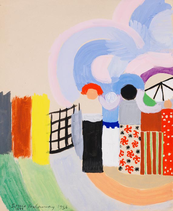 Sonia Delaunay-Terk - Projet pour Voyages lointains