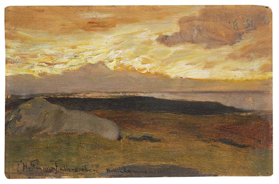 Franz Hoffmann-Fallersleben - Abendstimmung bei Helligdommen