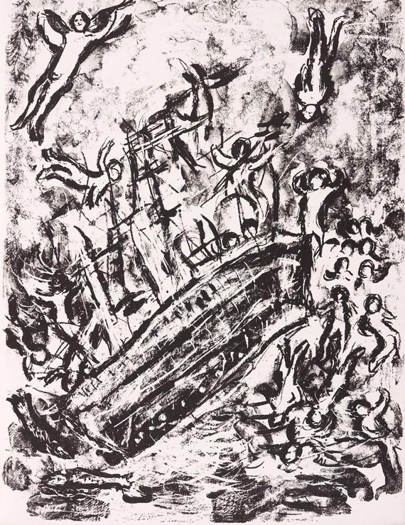 Marc Chagall - Shakespeare: The tempest (1975)