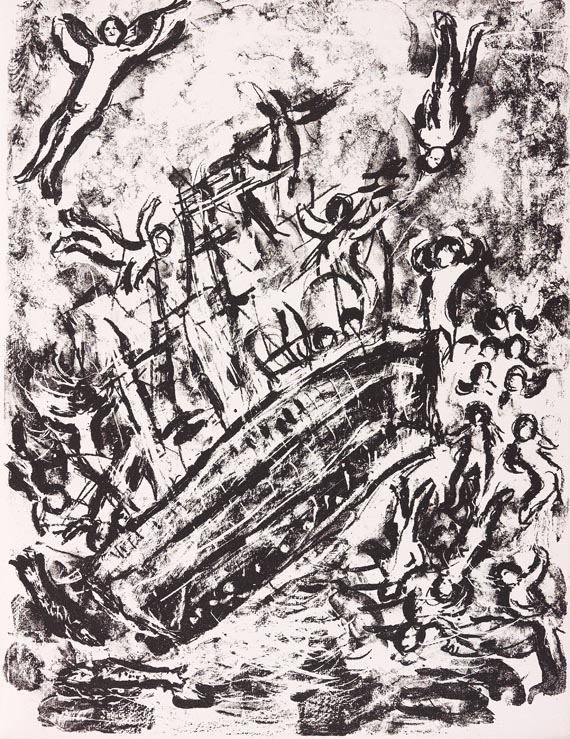 Marc Chagall - Shakespeare: The tempest (1975) - 