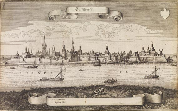 Matthäus (d.Ä.) Merian - Topographia Westphaliae. 2 Ausg., um 1680.