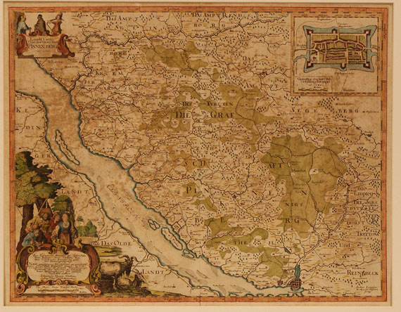 Schleswig-Holstein - Grafschaft Pinnenberg. 1650.