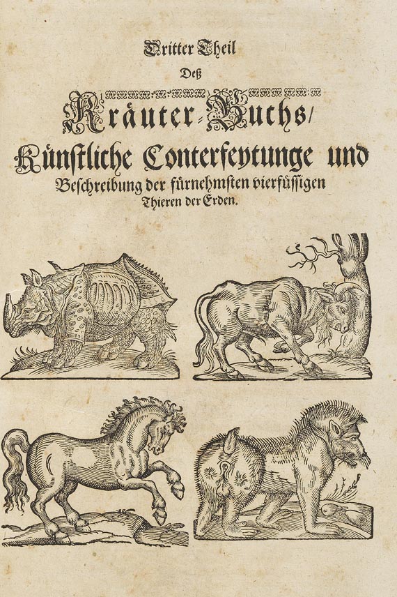 Adam Lonicer - Kräuterbuch. 1678