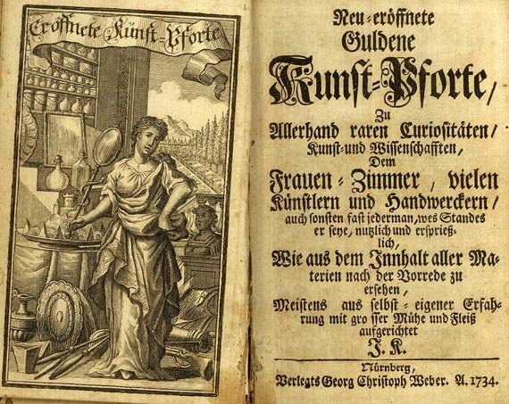   - Kunst-Pforte. 1734