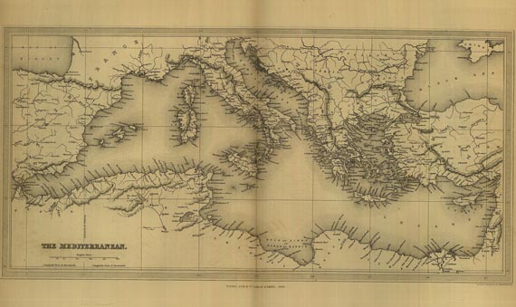 George Newenham Wright - The Mediterranean. 1839
