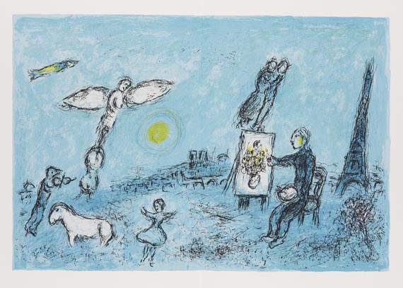 Marc Chagall - DLM 246, lithographies originales. 1981