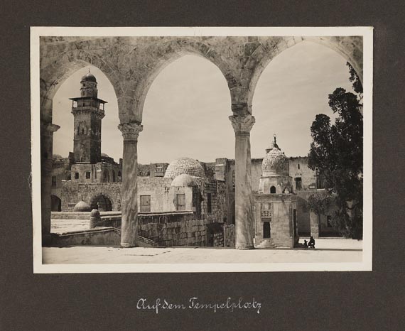  Reisefotografie - Sammlung von 417 Fotografien. Orientfahrt 1929. - 